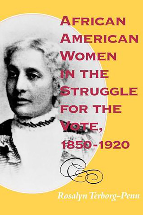Book cover for African American Women in the Struggle for the Vote by Rosalyn Terborg-Penn