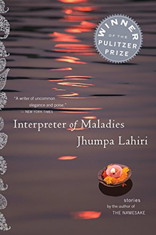 Book cover for Interpreter of Maladies by Jhumpa Lahiri