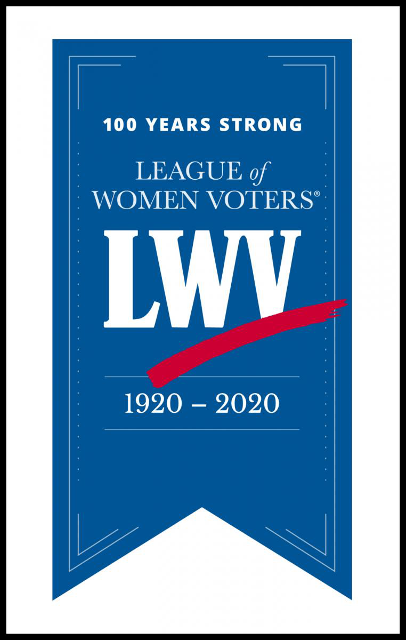Logo graphic for League of Women Voters
