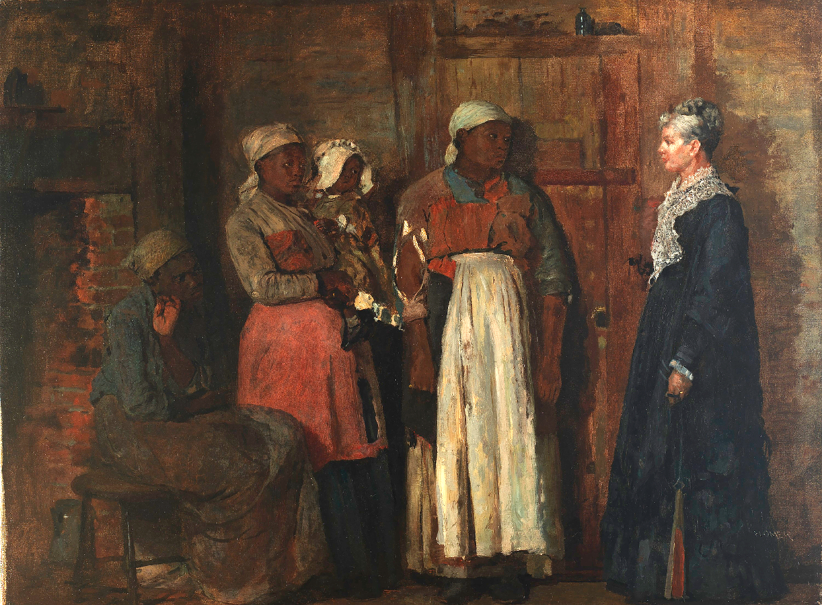 Photo of A Visit from the Old Mistress by Winslow Homer